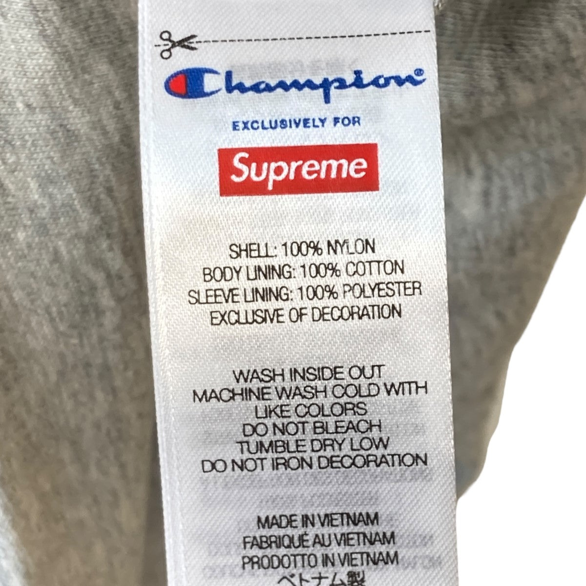 Supreme(シュプリーム) 24SS×Champion Coaches Jacket パープル