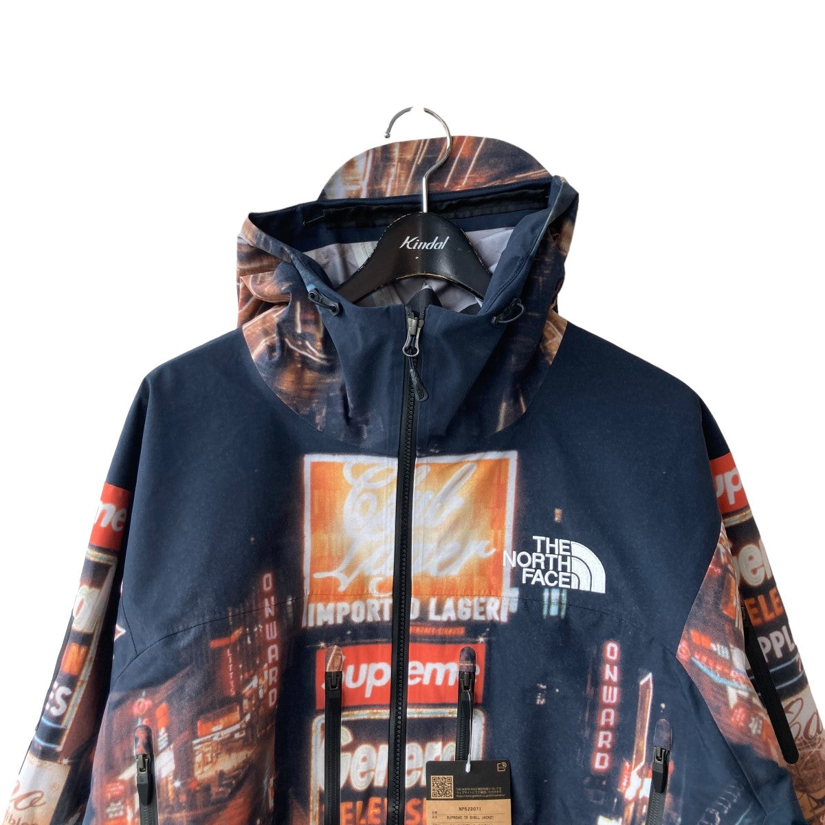 Supreme×THE NORTH FACE 22AWTaped Seam Shell Jacket Times squareマウンテンパーカー  ブラック サイズ XL｜【公式】カインドオルオンライン ブランド古着・中古通販【kindal】