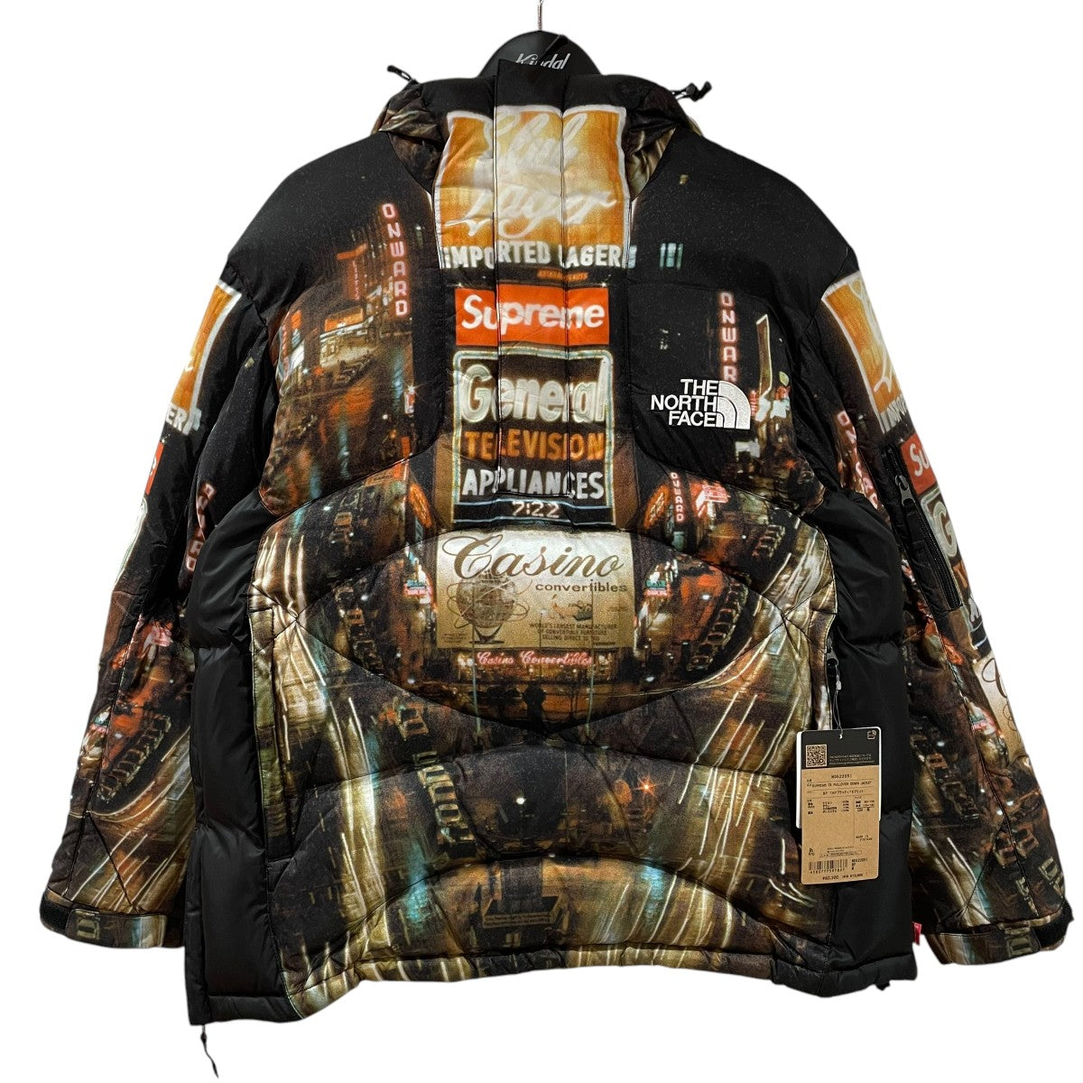 Supreme(シュプリーム) 22AW×TNF 800-Fill Half Zip Hooded