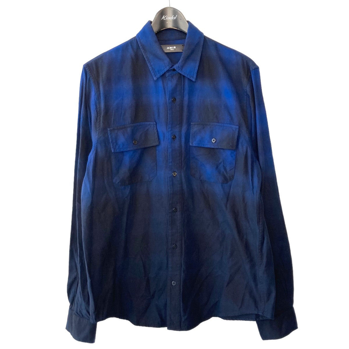 Dip Dye Flannel Shirtチェック長袖シャツS0M06121PD