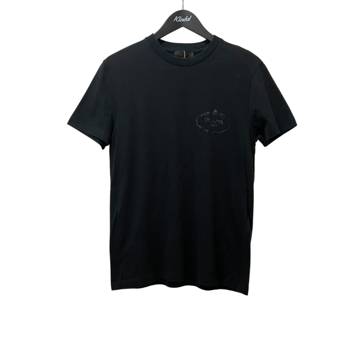 PRADA ロゴ刺繍クルーネックTシャツUJN556 古着・中古-1枚目のアイテム画像