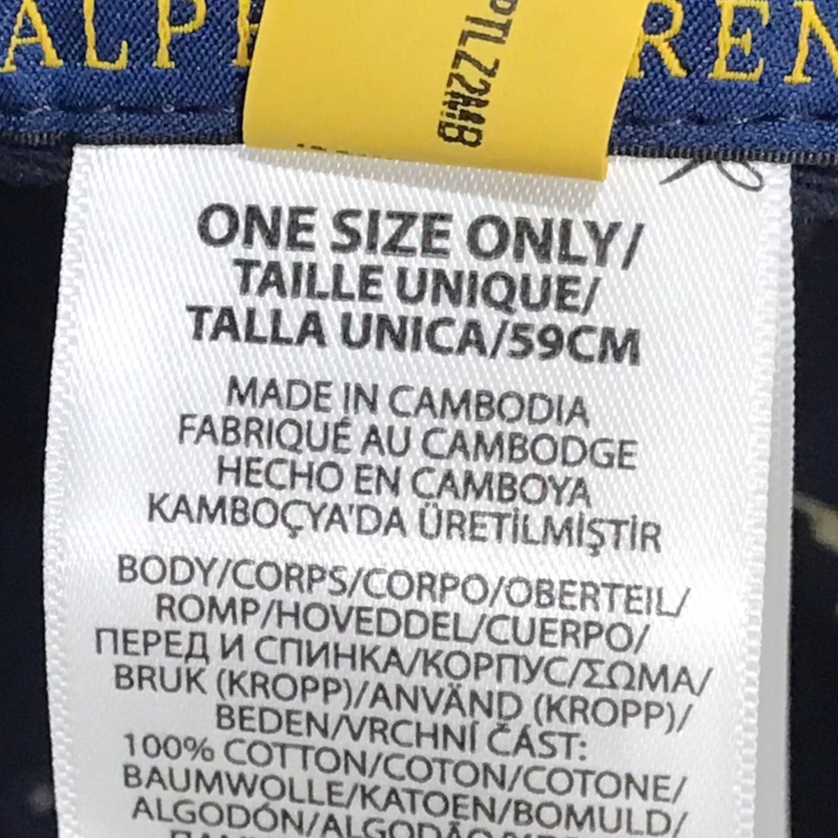 POLO RALPH LAUREN(ポロラルフローレン) キャップ 0200011803