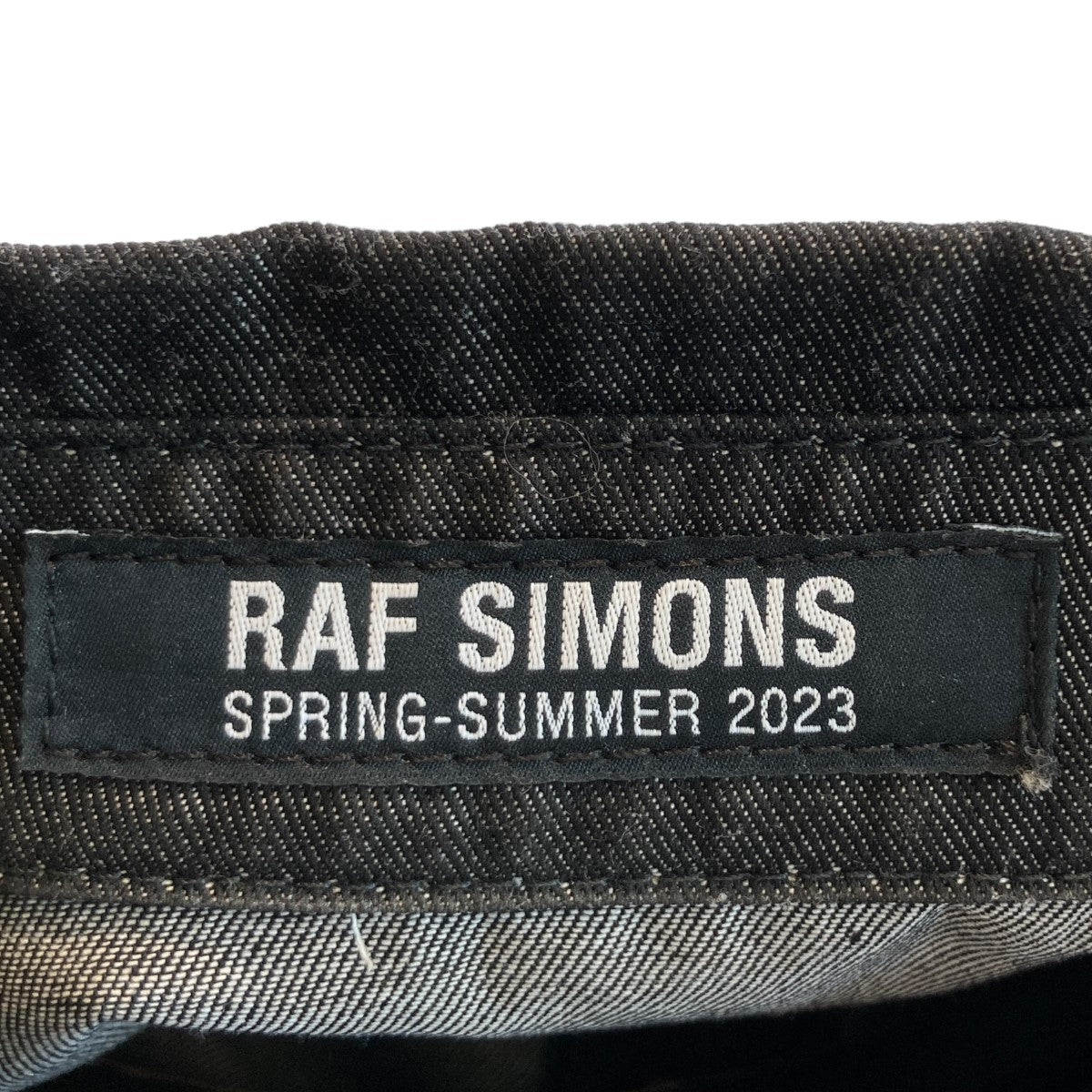 RAF SIMONS(ラフシモンズ) STRAIGHT FIT DENIM SHIRTデニムシャツ231-M242 231-M242 インディゴ サイズ  S｜【公式】カインドオルオンライン ブランド古着・中古通販【kindal】