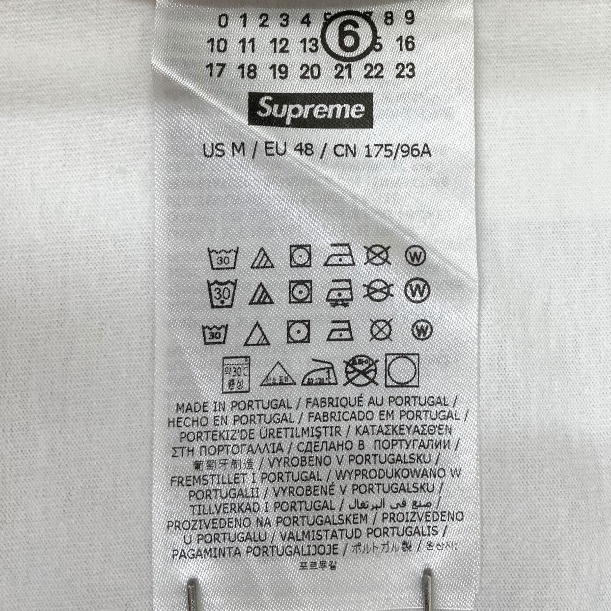 Supreme ホワイト Tシャツ Mサイズ - メルカリ