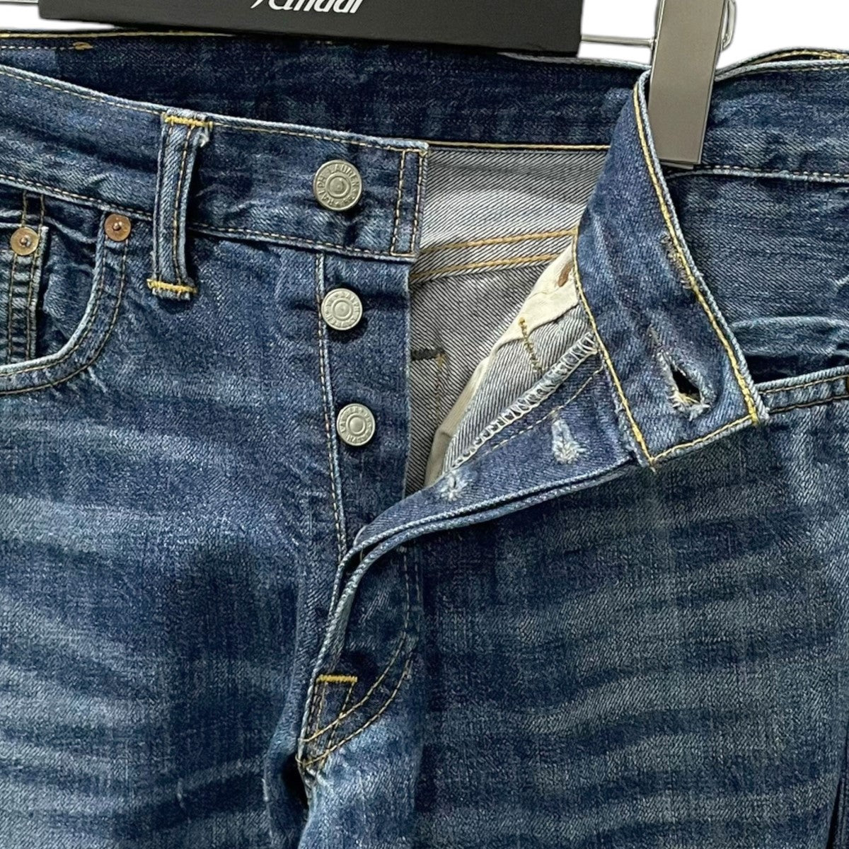 RRL(ダブルアールエル) 加工デニムパンツ SLIM NARROW SHUTTLE RRL(ダブルアールエル) 加工デニムパンツ SLIM NARROW SHUTTLE