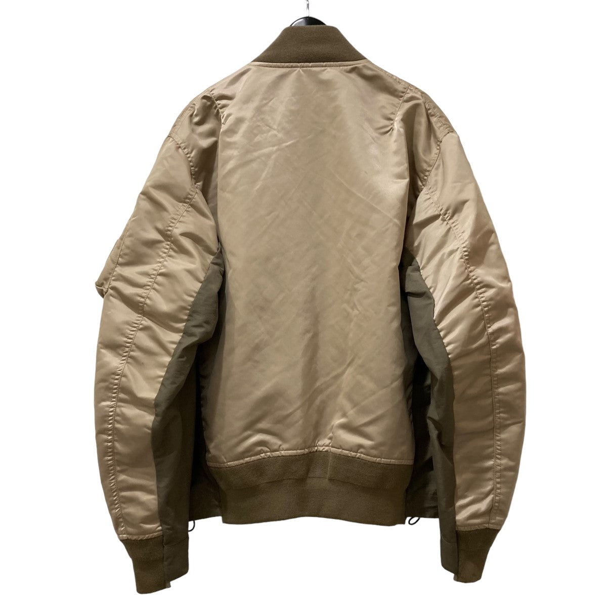 sacai(サカイ) Nylon Twill Mix Blouson MA-1 MA-1ジャケット 22-02708M 22-02708M カーキ  サイズ 2｜【公式】カインドオルオンライン ブランド古着・中古通販【kindal】