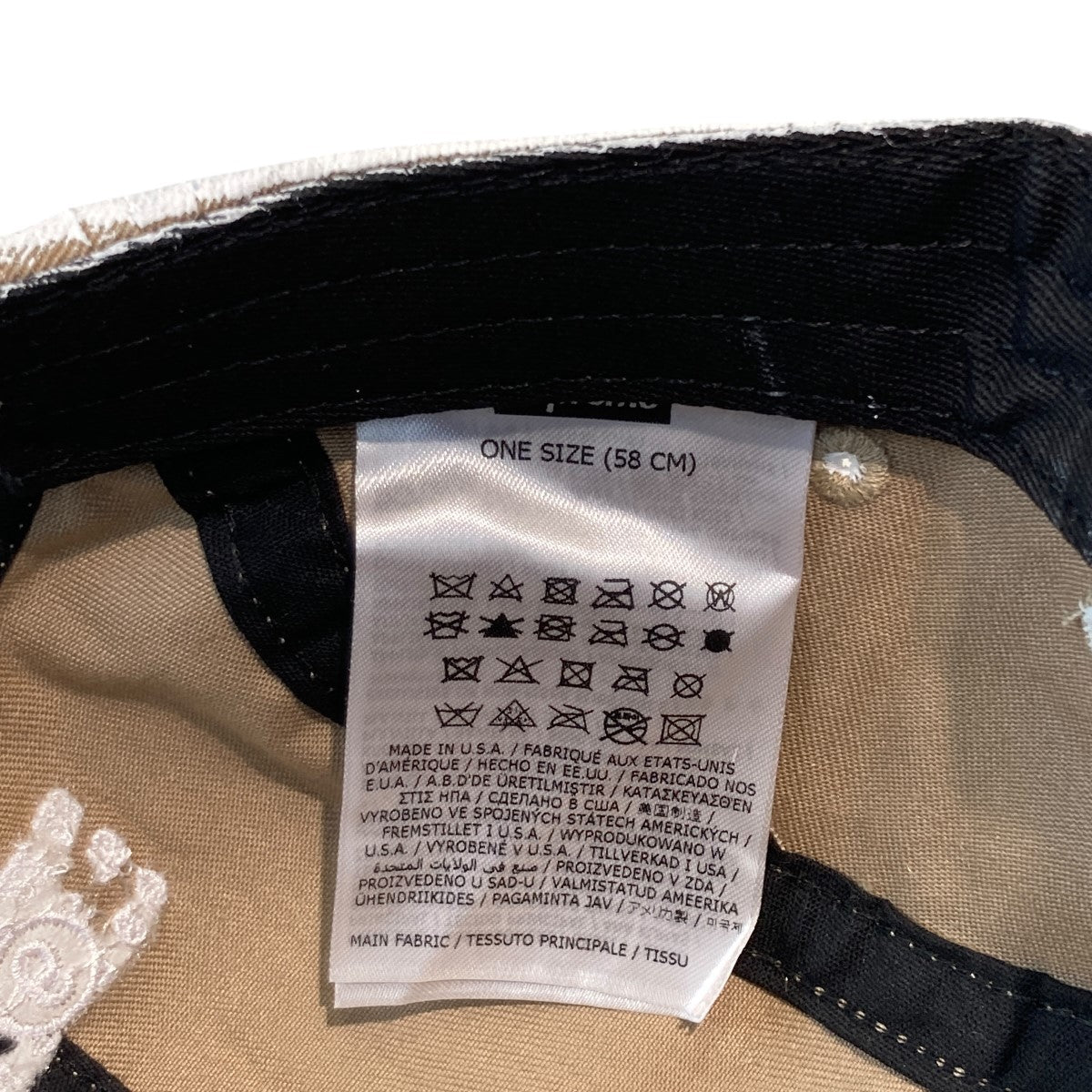 24SS Maison Margiela Painted Camp Capキャップ