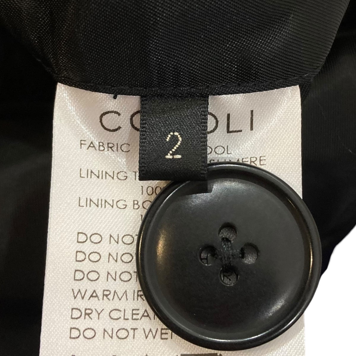 COMOLI(コモリ) 23AW ウールカシミヤ ミリタリーコート Y03