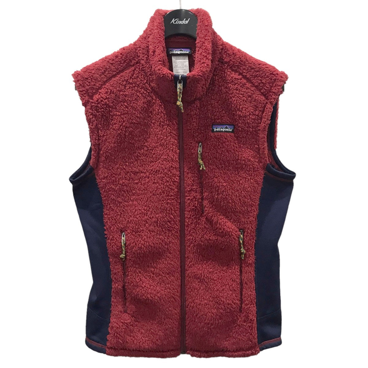 Patagonia(パタゴニア) ジップアップフリースベスト Los Gatos Vest ロスガトスベスト 25925FA14 25925FA14  レッド・ネイビー サイズ S｜【公式】カインドオルオンライン ブランド古着・中古通販【kindal】