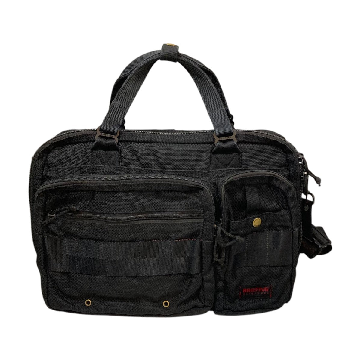 BRIEFING ボディバッグ グレー　中古品　ウエストポーチ BRIEFING(ブリーフィング) ボディバッグ グレー｜【公式