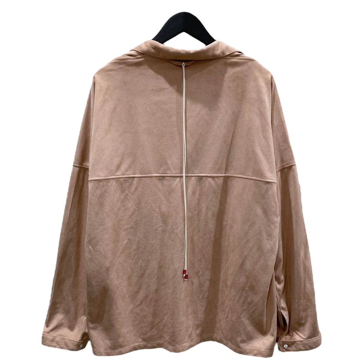 ANCELLM(アンセルム) 23AW プルオーバーシャツ VEGAN LEATHER SKIPPER