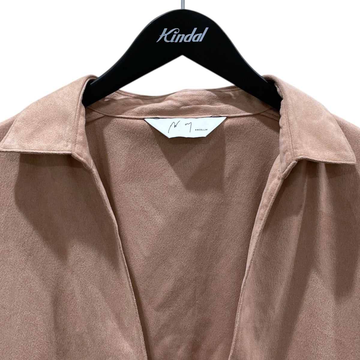 ANCELLM(アンセルム) 23AW プルオーバーシャツ VEGAN LEATHER SKIPPER