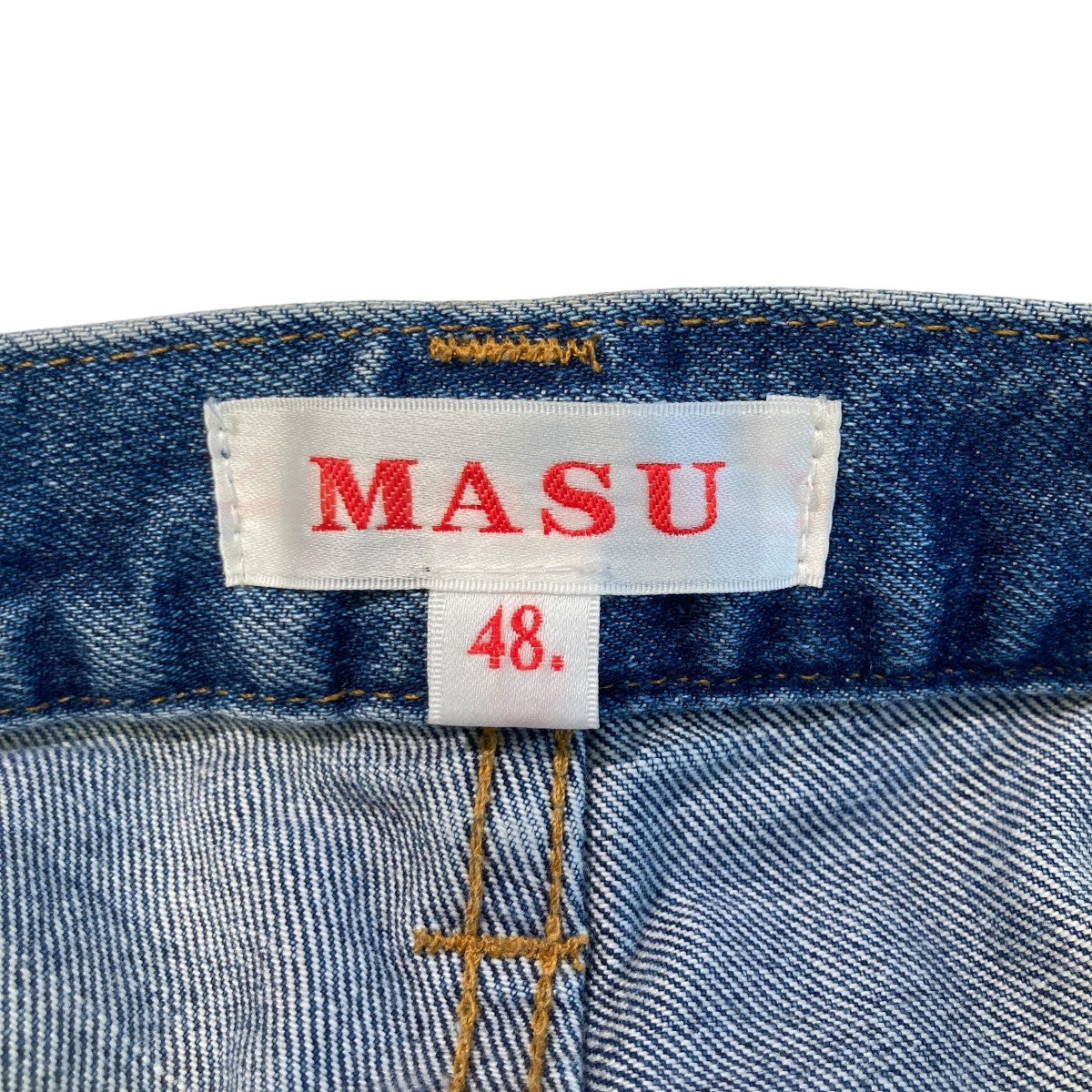 MASU(エムエーエスユー) バギージーンズ インディゴ サイズ 48｜【公式