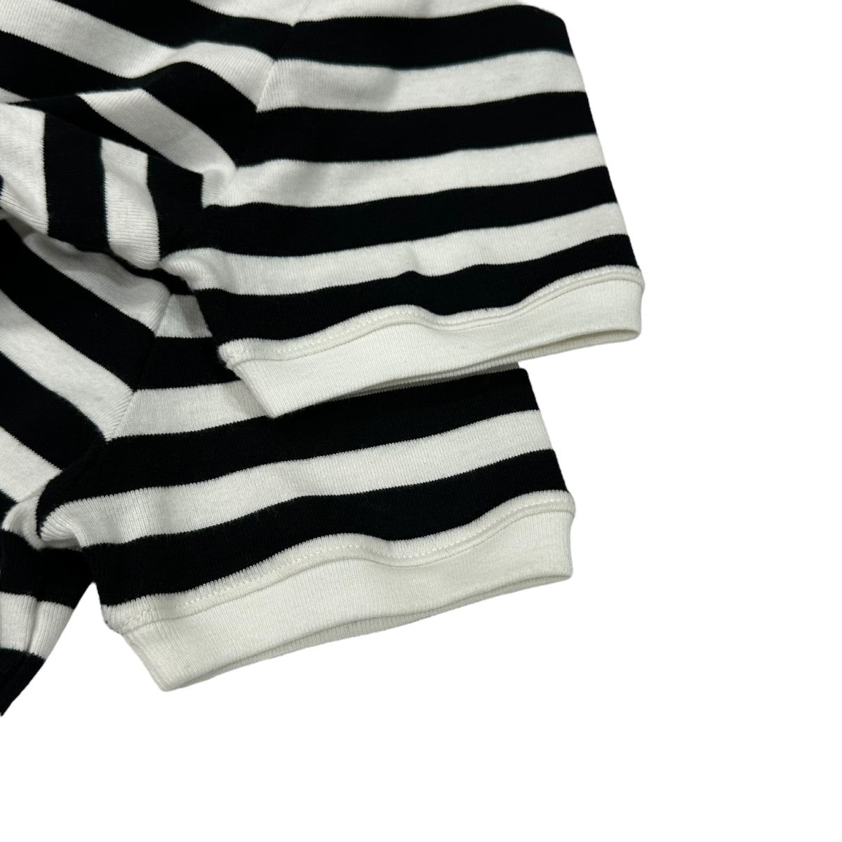 GIVENCHY 4G Striped Cotton T-shirtボーダークルーネックTシャツBW70BF314X 古着・中古-4枚目のアイテム画像