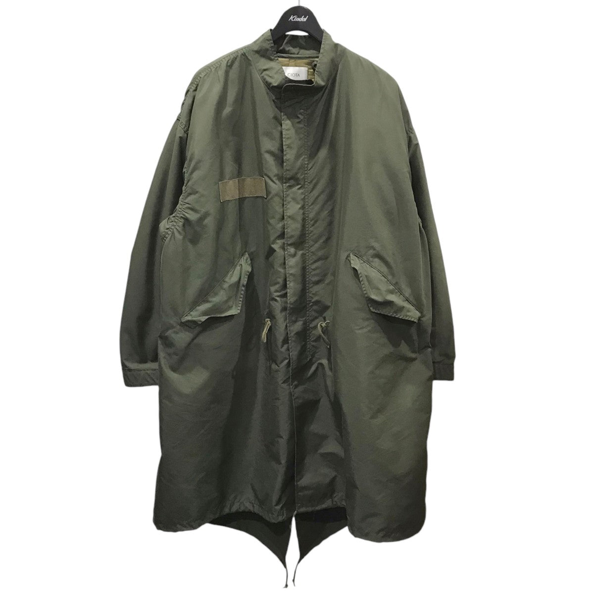 CIOTA(シオタ) 23AW 中綿ライナー付モッズコート M-65 Fishtail Parka フィッシュテイルパーカ BZLM-110  BZLM-110 オリーブ サイズ 6｜【公式】カインドオルオンライン ブランド古着・中古通販【kindal】