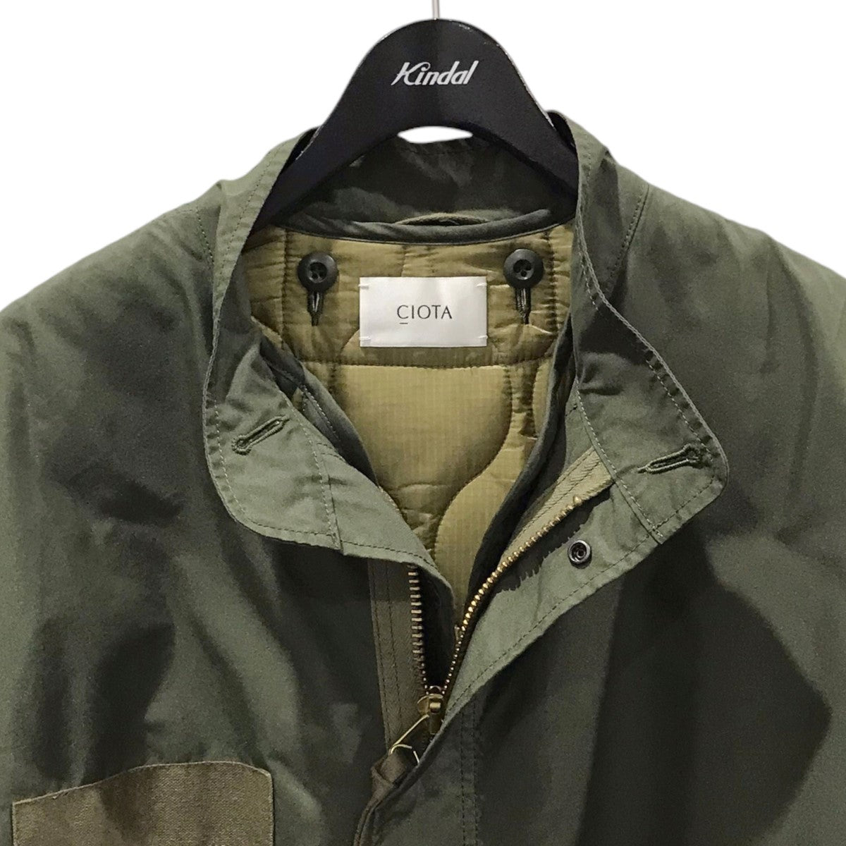 CIOTA(シオタ) 23AW 中綿ライナー付モッズコート M-65 Fishtail Parka フィッシュテイルパーカ BZLM-110  BZLM-110 オリーブ サイズ 6｜【公式】カインドオルオンライン ブランド古着・中古通販【kindal】