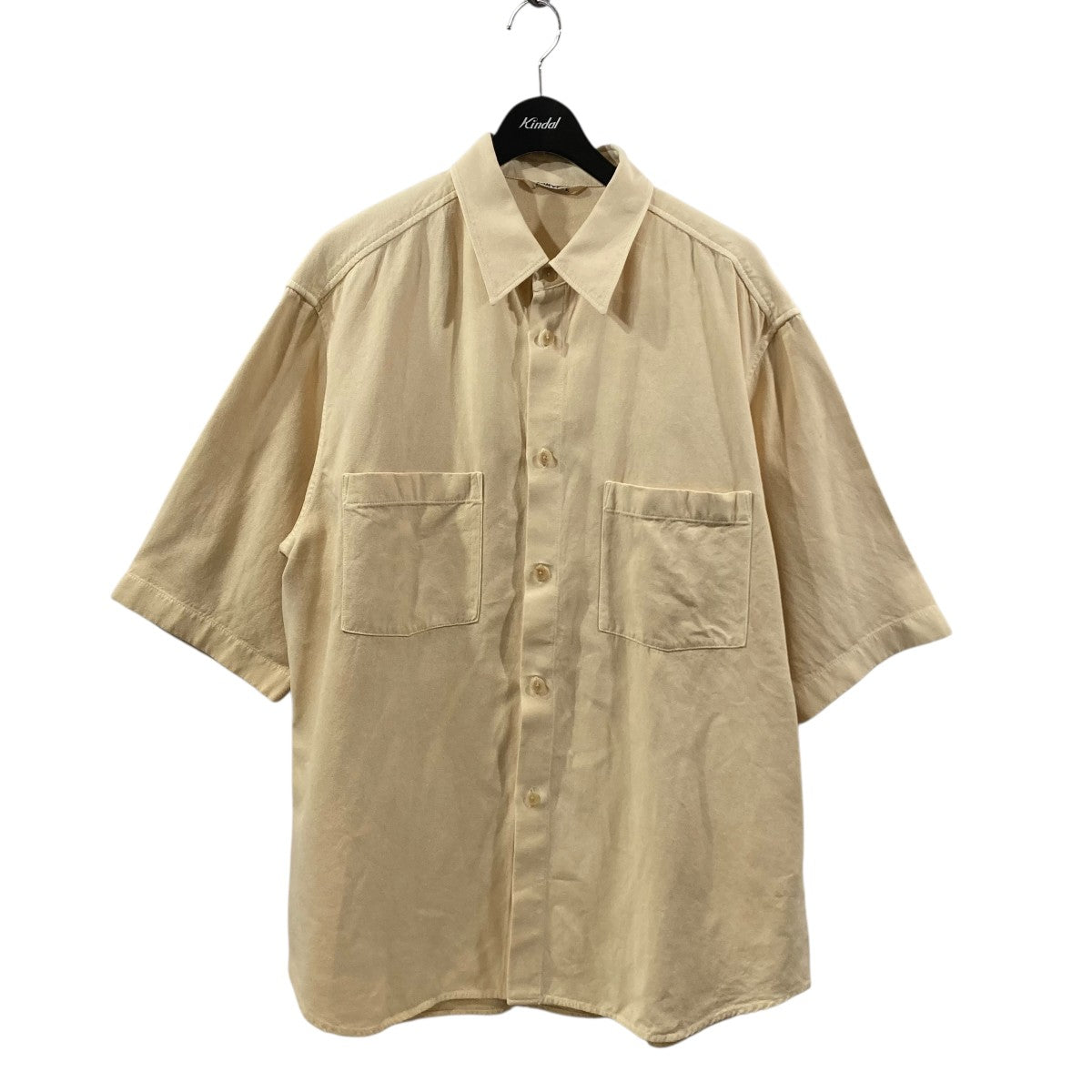 【１着でも送料無料】 AURALEE(オーラリー) SHIRTS SLEEVED HALF CANVAS DUCK WASHI トップス