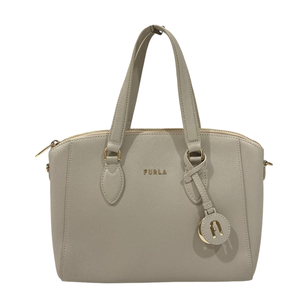 FURLA(フルラ) MINERVA S SATCHEL2WAYハンドバッグWB00444 WB00444 グレージュ｜【公式】カインドオルオンライン  ブランド古着・中古通販【kindal】