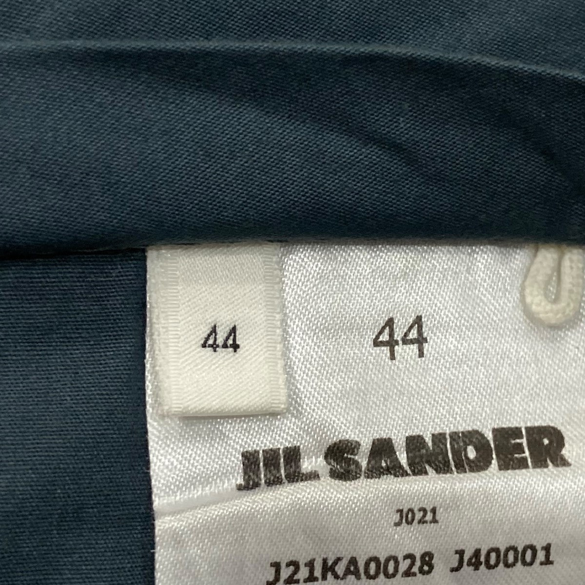 JIL SANDER(ジルサンダー) テーパードスラックスパンツJ21KA0028 J21KA0028 ネイビー サイズ 44｜【公式】カインドオルオンライン  ブランド古着・中古通販【kindal】