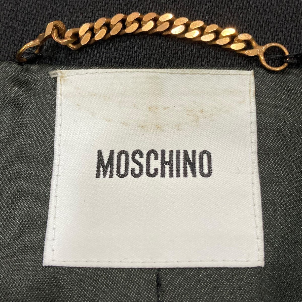 MOSCHINO(モスキーノ) ダブルコート ブラック サイズ I 40｜【公式】カインドオルオンライン ブランド古着・中古通販【kindal】