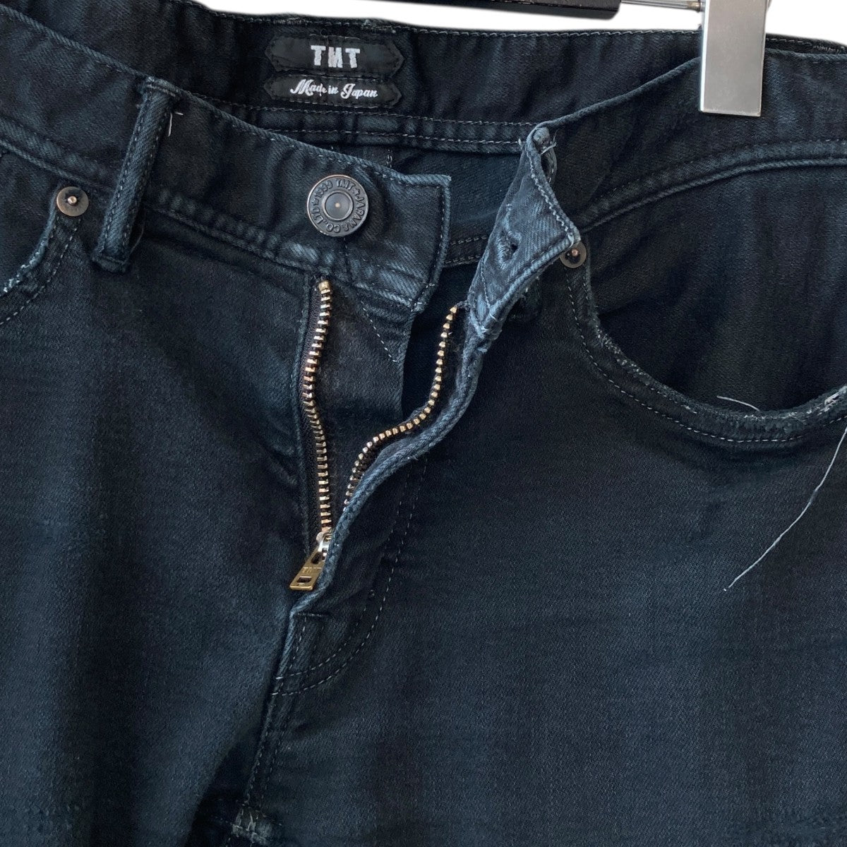TMTのダメージ加工パンツサイズL美品 TMTのダメージ加工パンツサイズL美品 TMT デニムパンツ denim