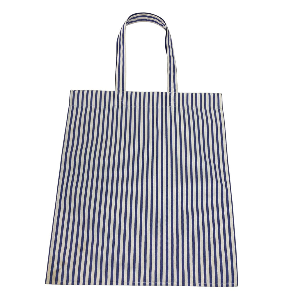 BLAMINK(ブラミンク) ストライプトートバッグ ホワイト×ブルー｜【公式  