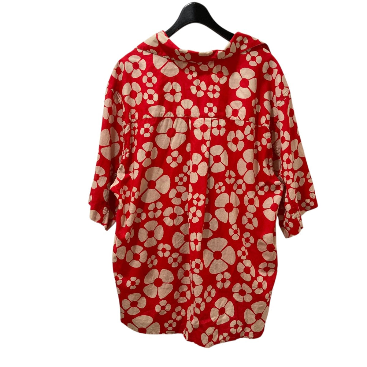 MARNI　 総柄 半袖シャツ レッド ブラック サイズ：46 楽天市場】総柄 シャツ（ブランドマルニ）（メンズファッション