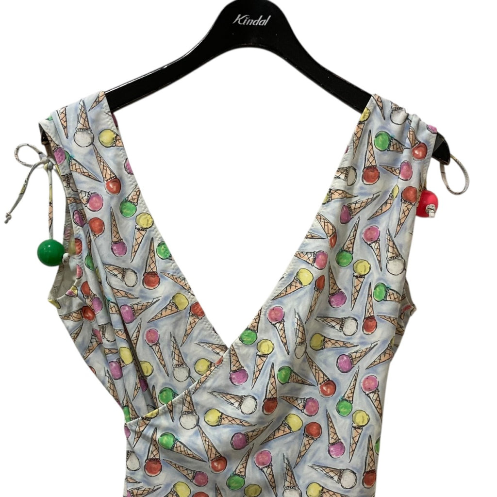 CHANEL(シャネル) アイスクリーム柄キャミソール アイボリー サイズ 40  