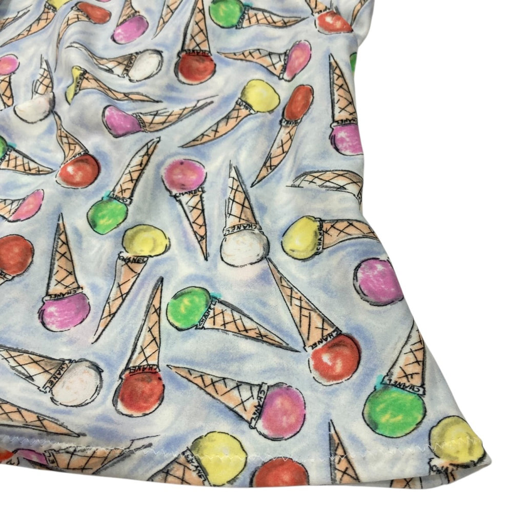 CHANEL(シャネル) アイスクリーム柄キャミソール アイボリー サイズ 40  