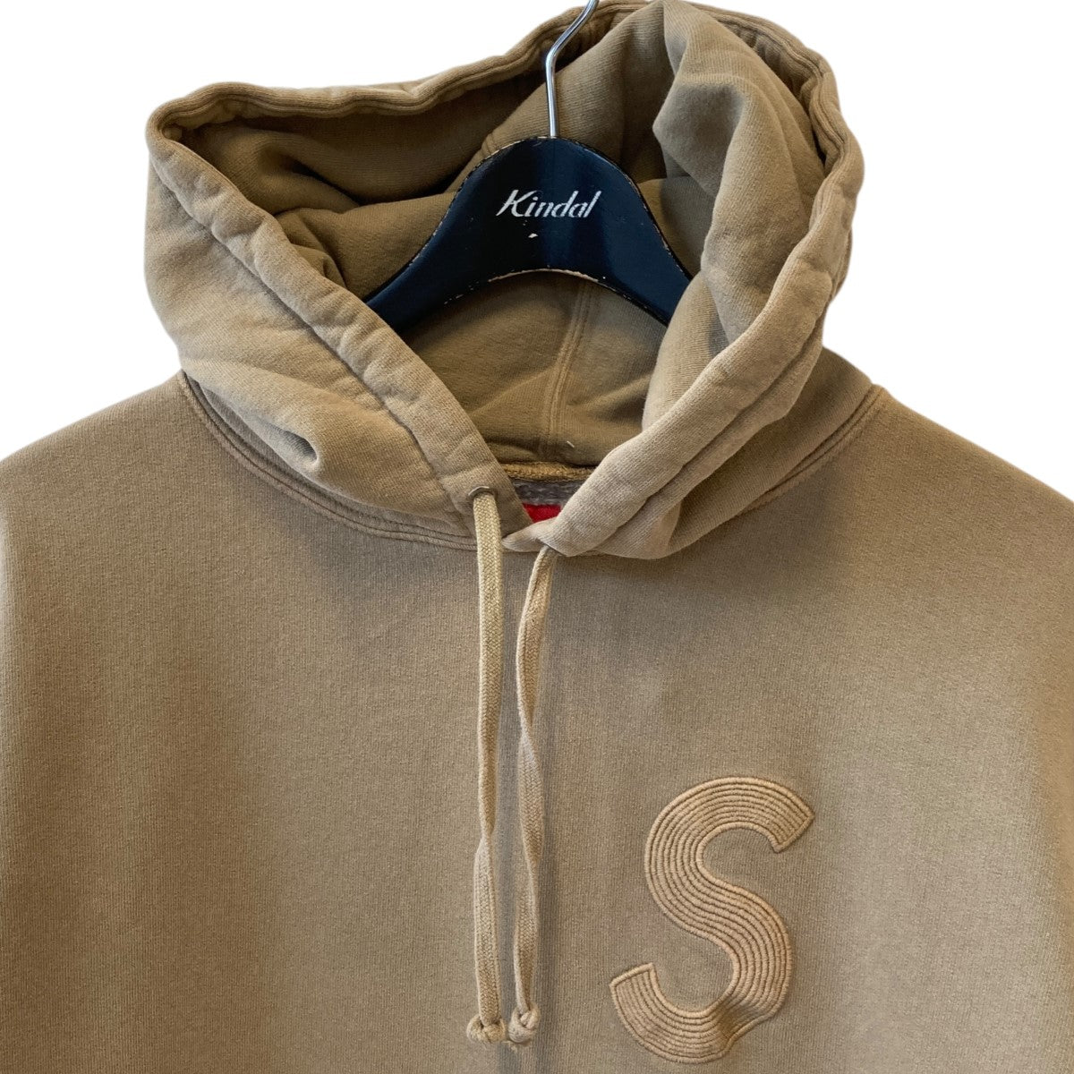 Supreme Overdyed S Logo Hooded Sweatshirtパーカー 古着・中古-3枚目のアイテム画像