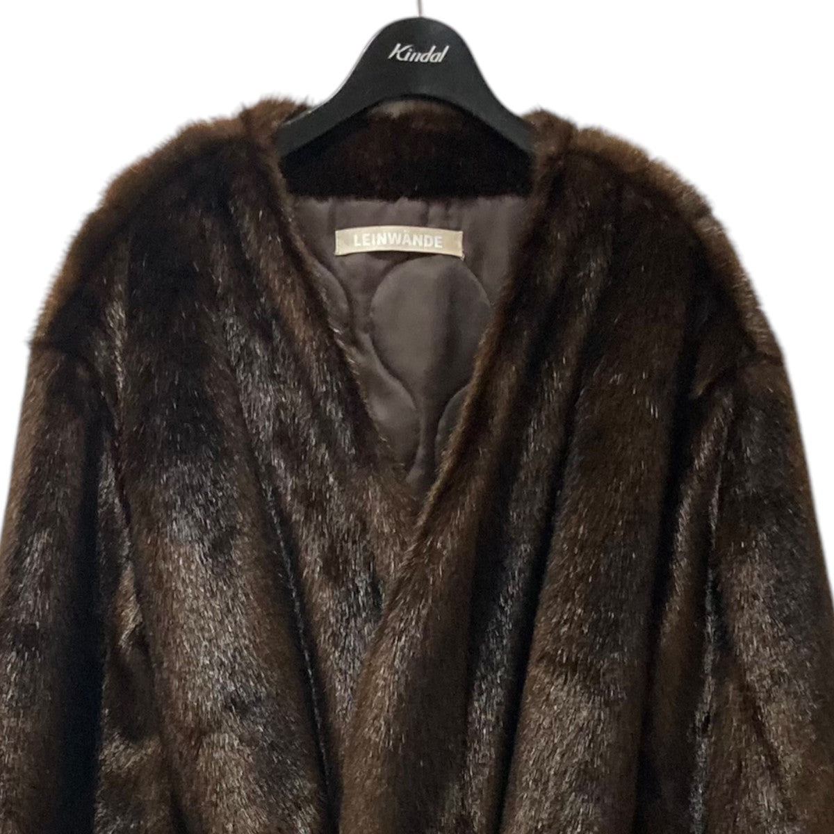 LEINWANDE(ラインヴァンド) フェイクファーロングコート0218030103  