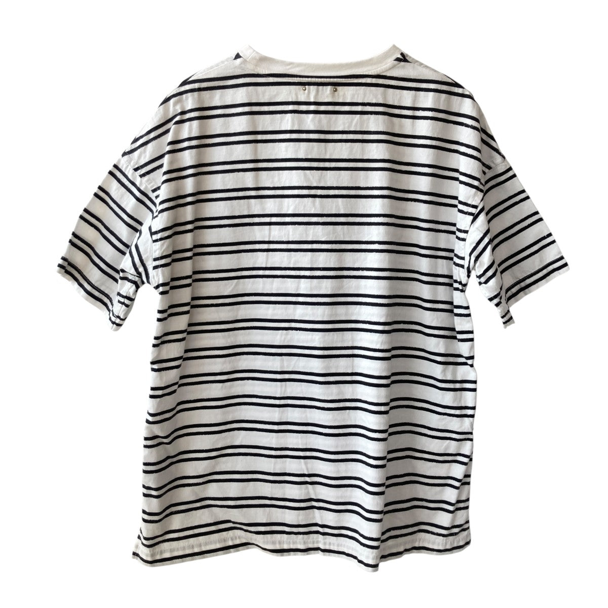 MINEDENIM(マインデニム) Roundneck Nosleeve Rib T-SH