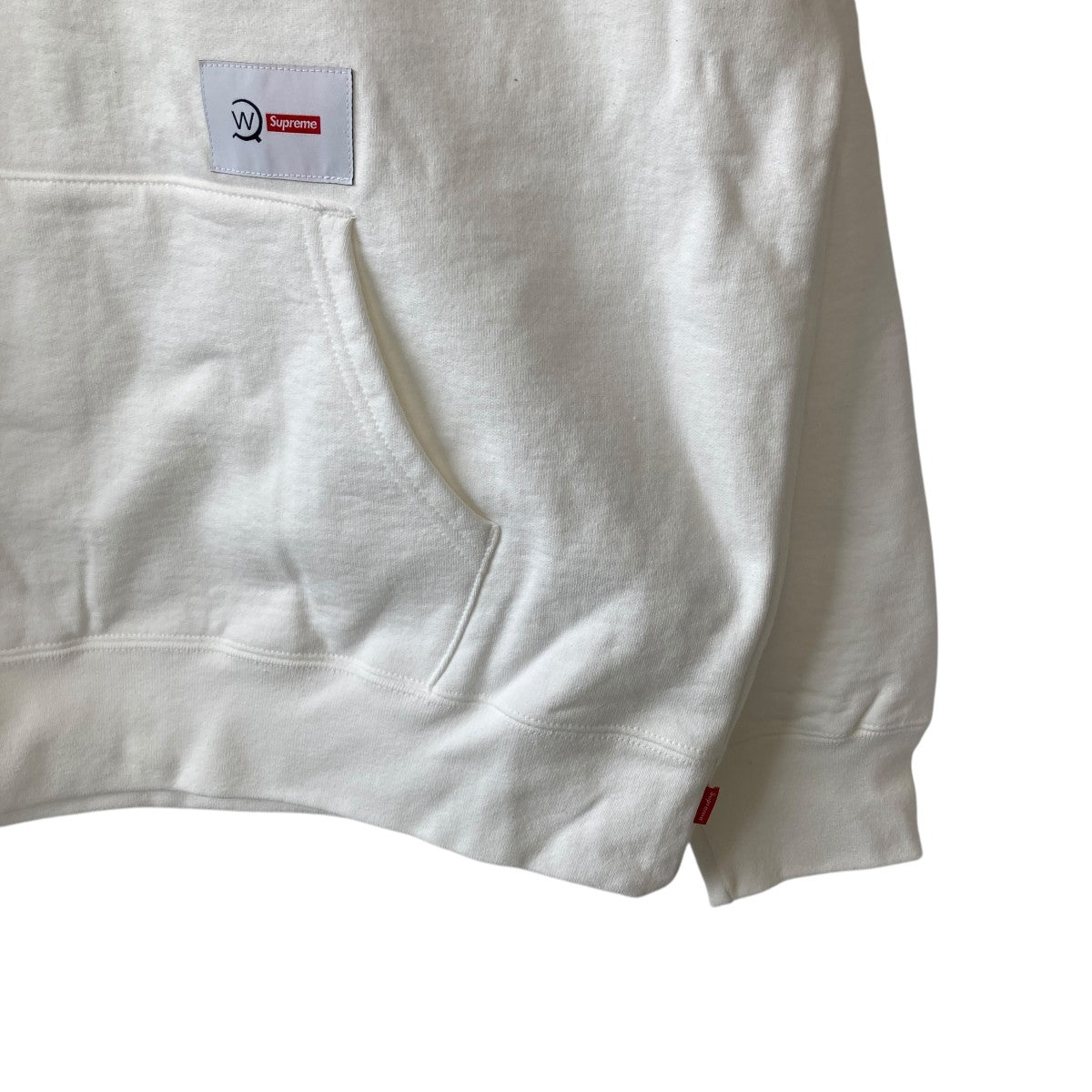 Supreme×WTAPS 21AWSic'em Hooded Sweatshirtパーカー ホワイト サイズ