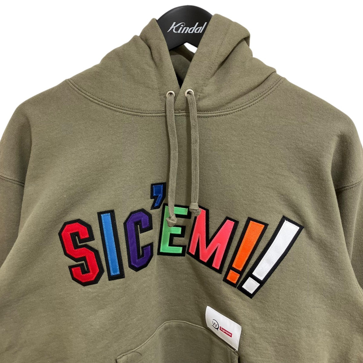 Supreme×WTAPS 21AW「Sic'em Hooded Sweatshirt」スウェットシャツ