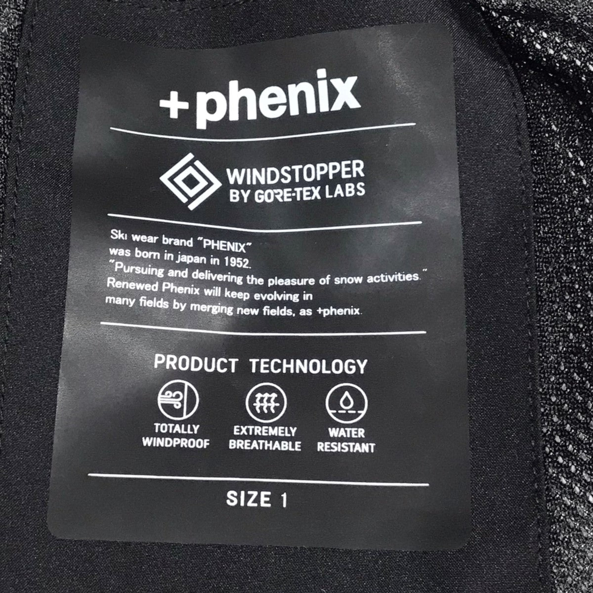 phenix(フェニックス) ワイドパンツ WINDSTOPPER ウィンド