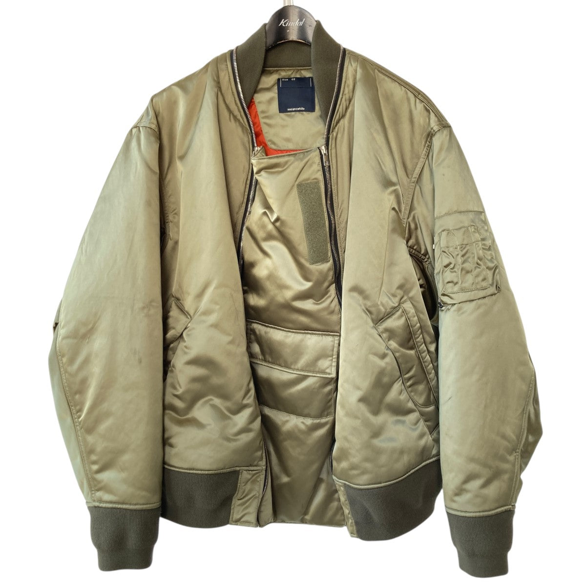 Loop Zip MA1MA-1ジャケットMW-JKT20209