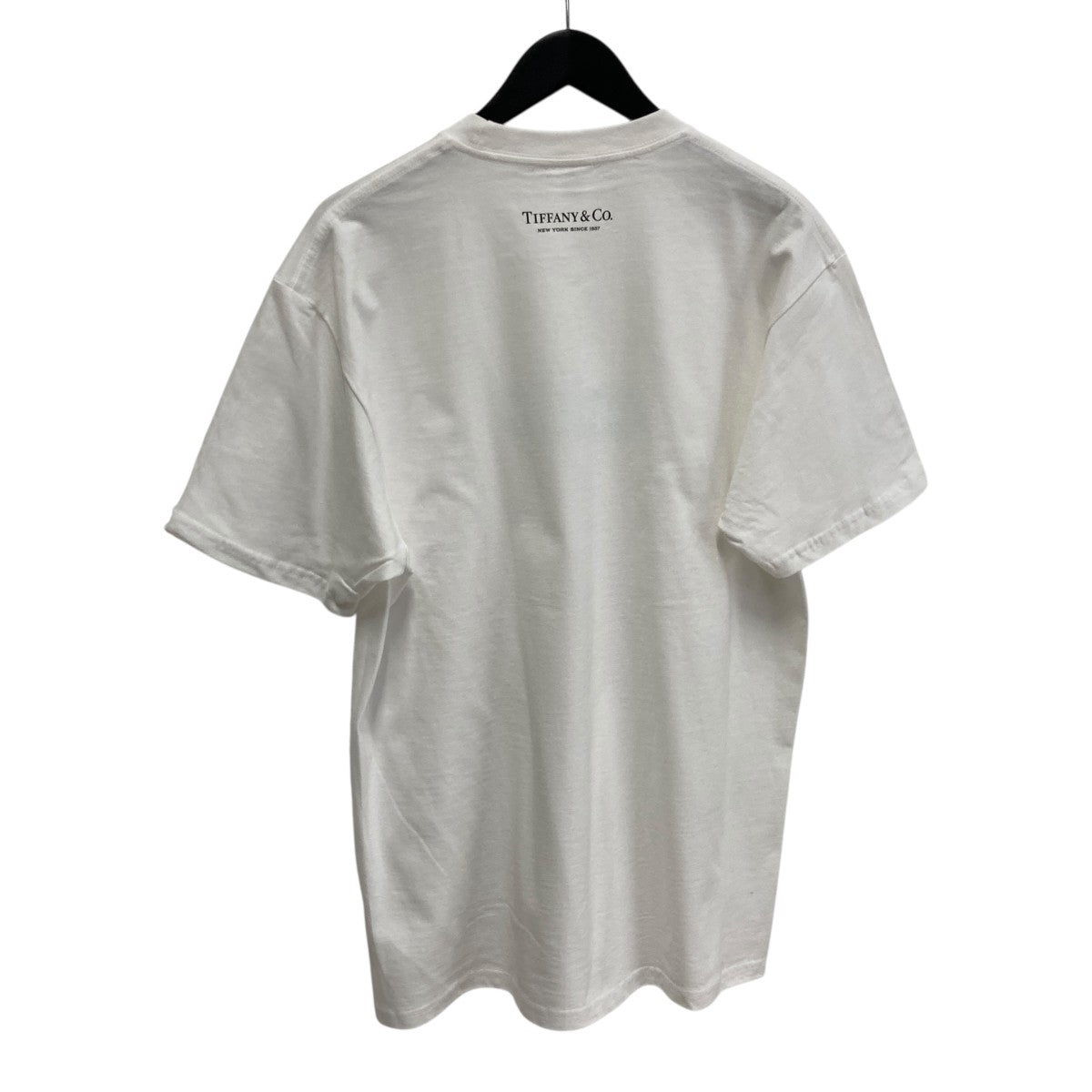 Supreme Tiffany & Co. Tシャツ ホワイト サイズL Supreme Tiffany & Co. Box Logo Tee White Men's - FW21 - US