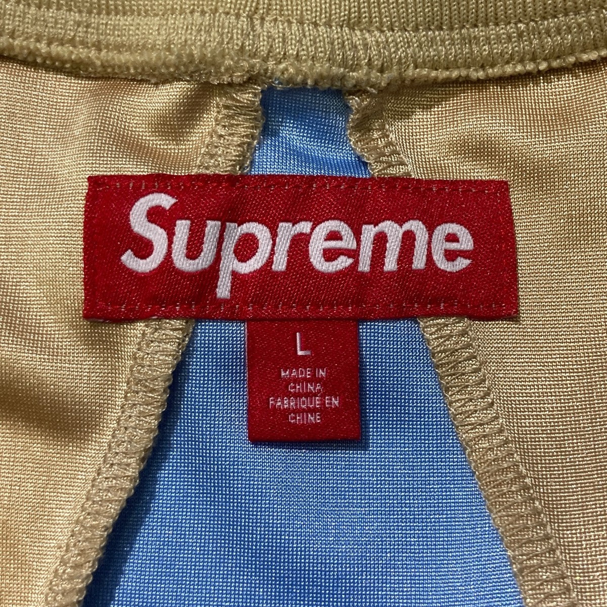 supreme(シュプリーム) Star Football JerseyTシャツ ゴールド