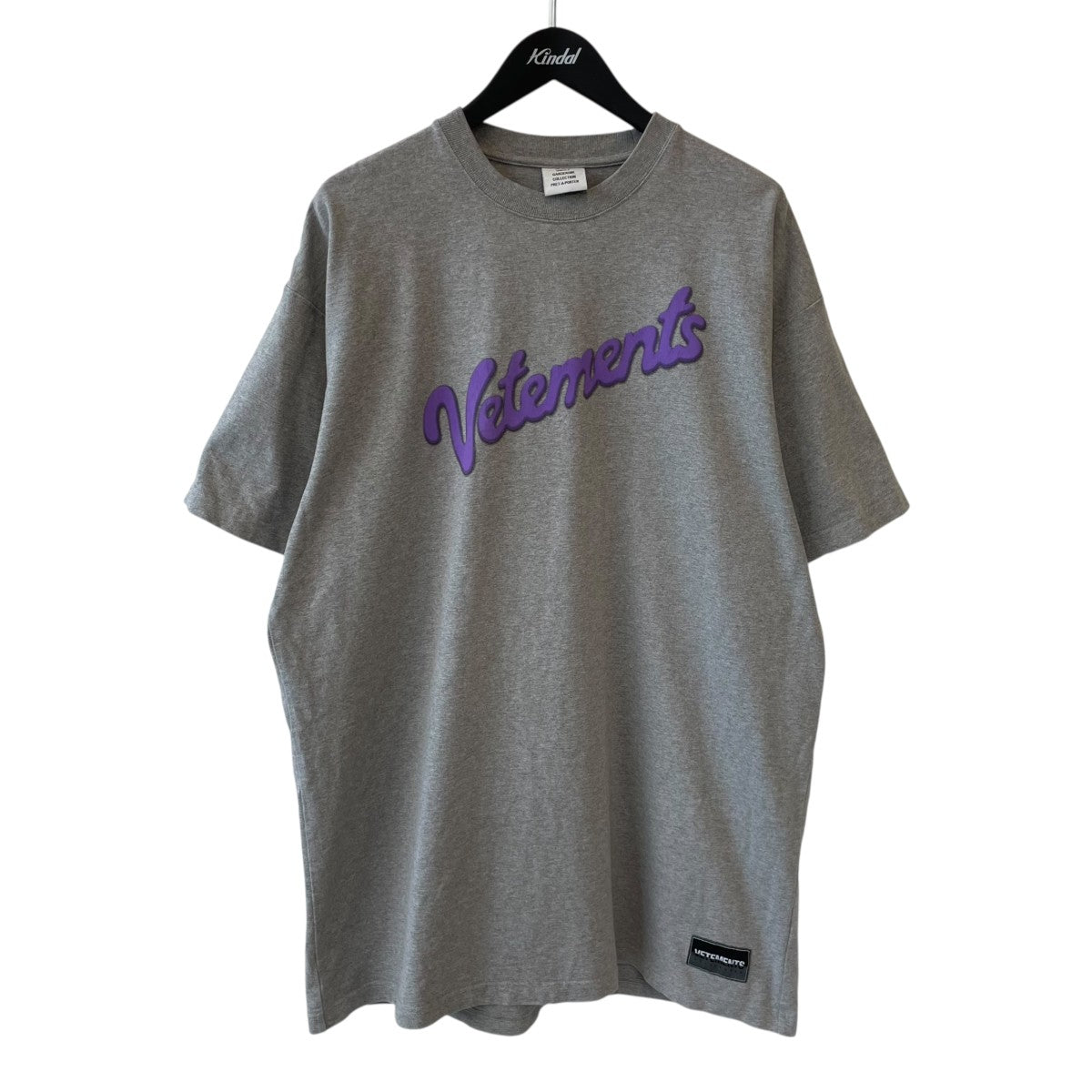 h*i様 ヴェトモン　VETEMENTS　Tシャツ　Mサイズ VETEMENTS ヴェトモン オーバーサイズ ロゴTシャツ (VETEMENTS/T