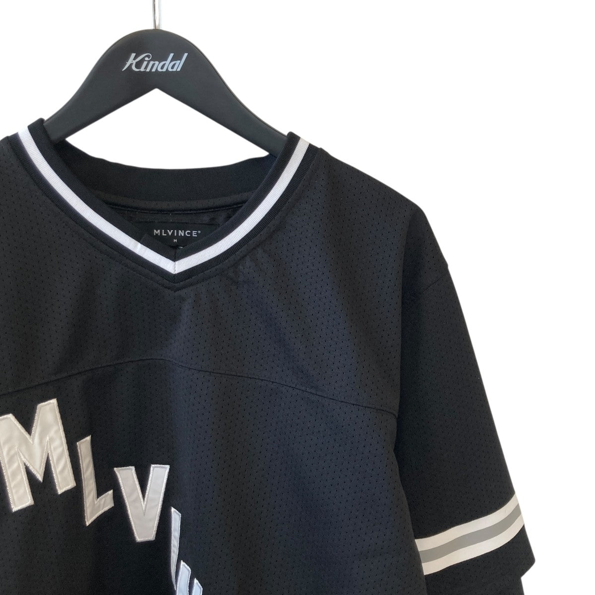 MLVINCE(メルヴィンス) Layered L／S Football Shirt