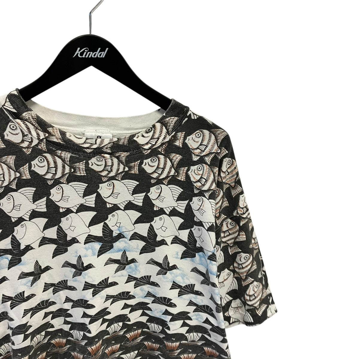 90sANDAZIA製 騙し絵Tシャツ