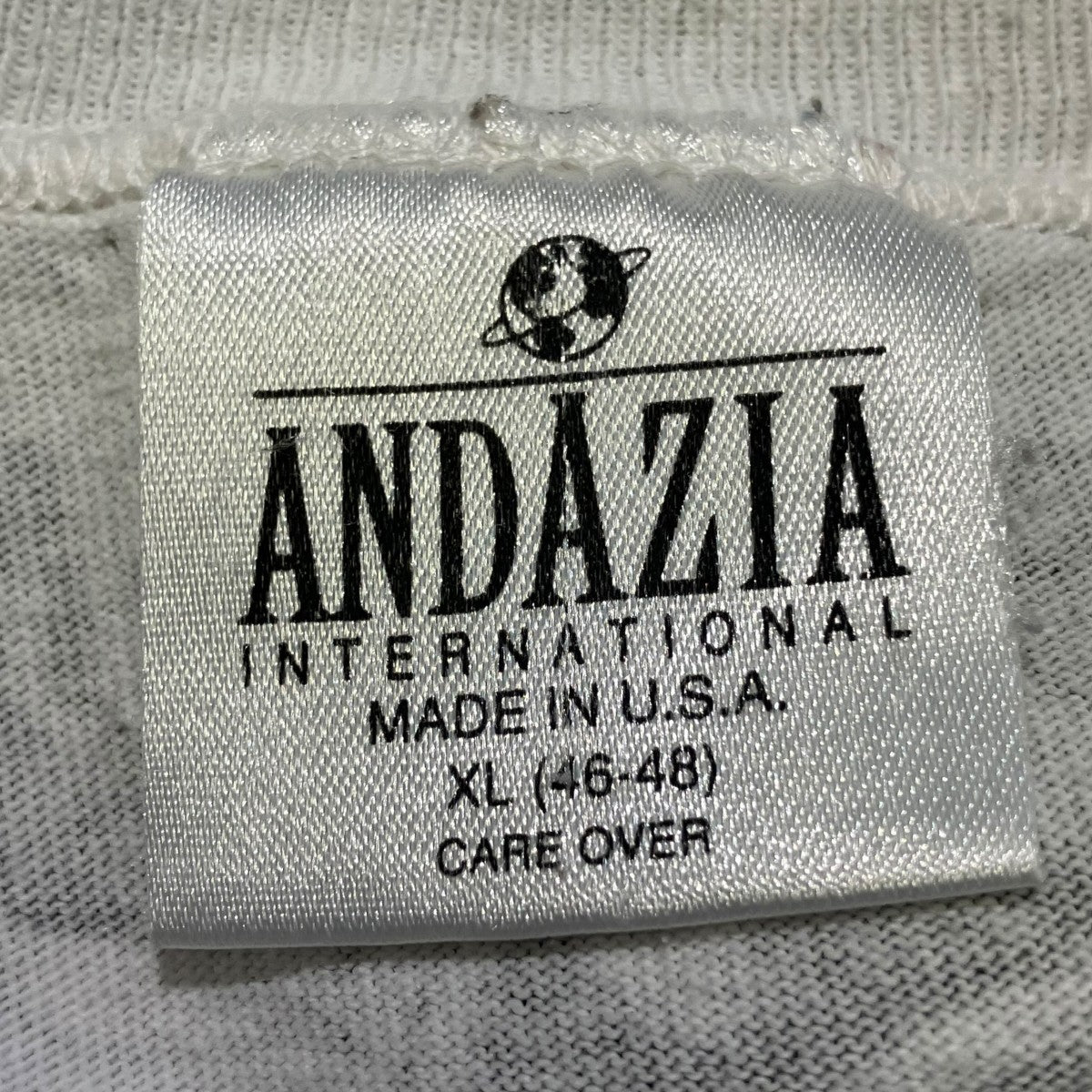 90sANDAZIA製 騙し絵Tシャツ