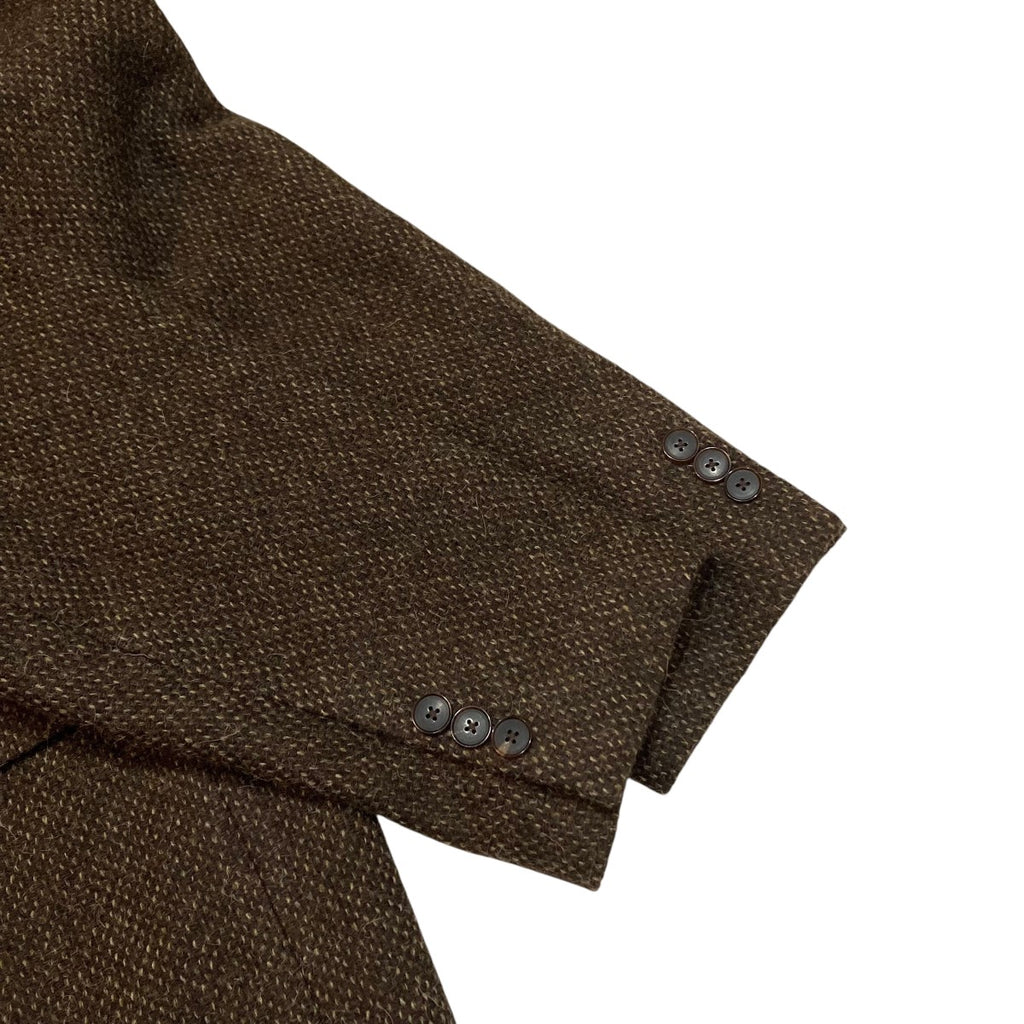 AURALEE(オーラリー) LAMA SHETLAND WOOL TWEED OVER JACKETツイード  