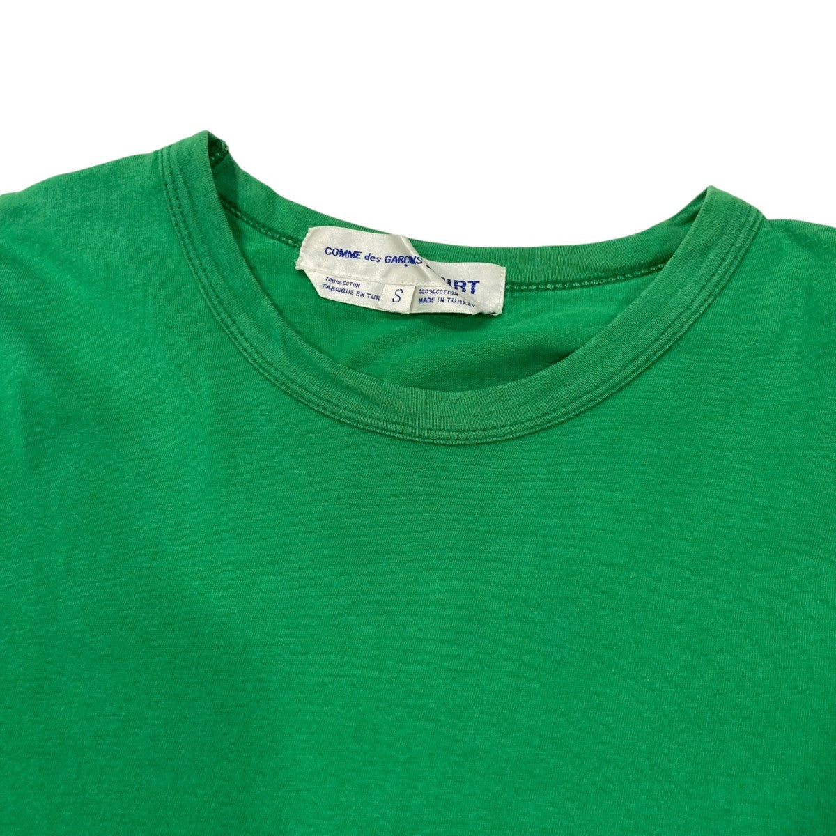 極美品✨ トリココムデギャルソン チェック柄 グリーン 半袖 Tシャツ 緑 極美品✨ トリココムデギャルソン チェック柄 グリーン 半袖 T