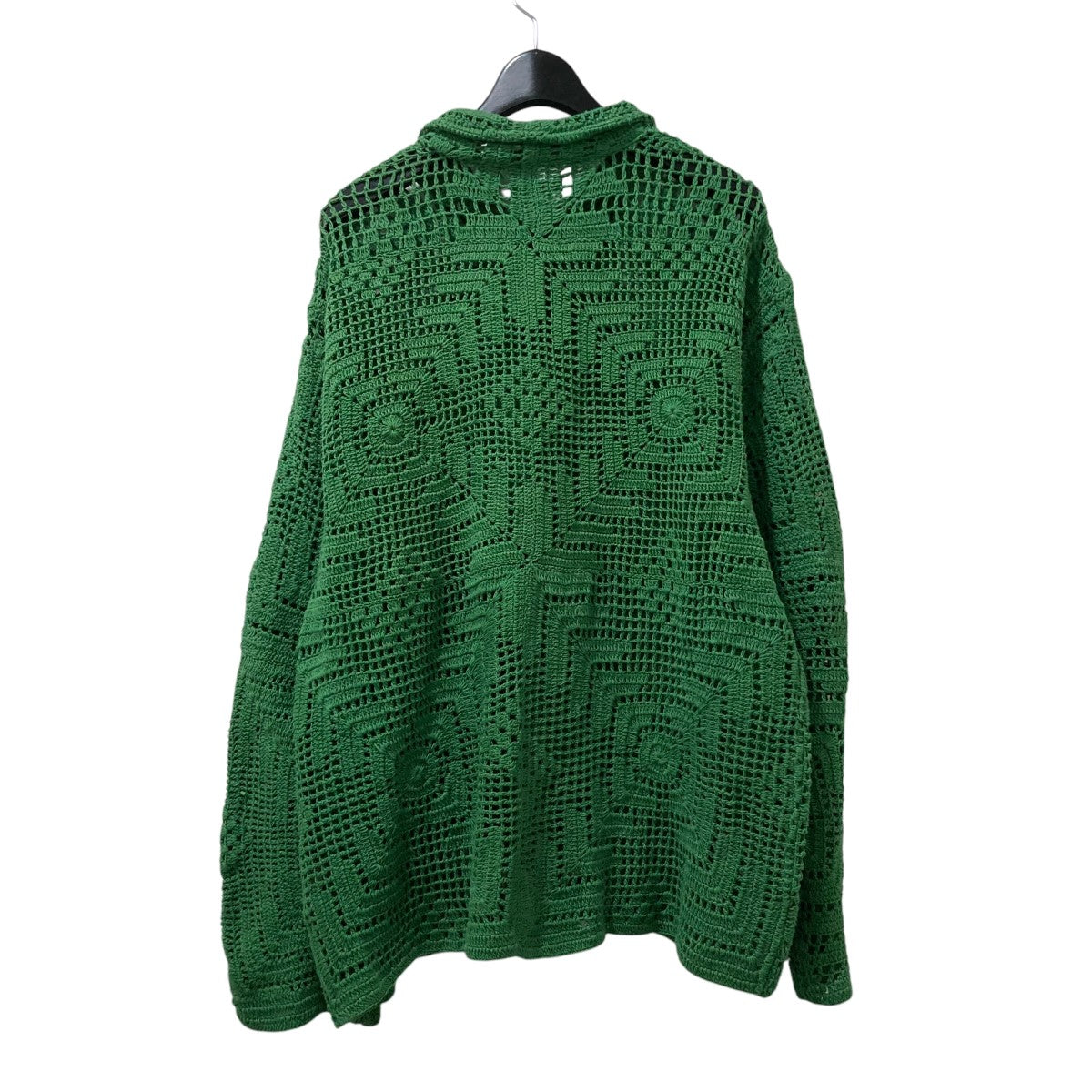 BODE(ボーディー) BODE CROCHET OVERSHIRT クロシェニットカーディガン 