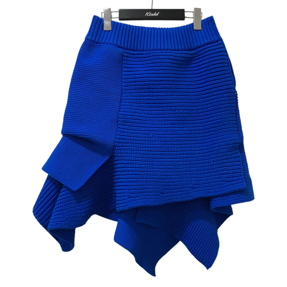 sacai(サカイ) レイヤードニットスカート ロイヤルブルー サイズ 3