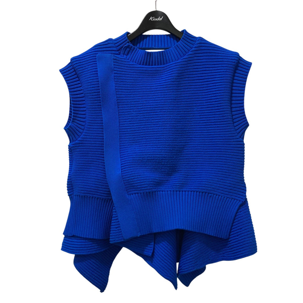 sacai(サカイ) レイヤードニットベスト ロイヤルブルー サイズ 2 