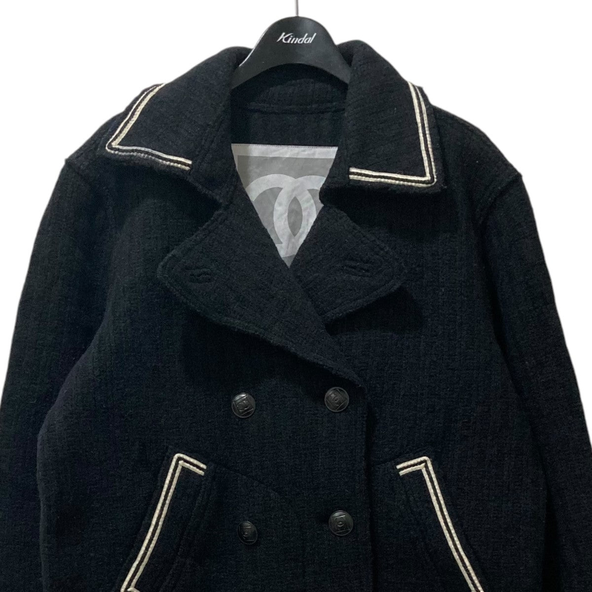 CHANEL(シャネル) ウールコート P31579V21704 P31579V21704 ブラック