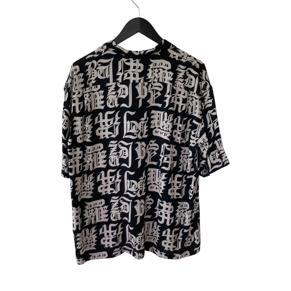 SASQUATCHfabrix． OPEN COLLAR H／S SHIRT あぶらかたぶらオープンカラーシャツ20SS-SY5-030 古着・中古-2枚目のアイテム画像