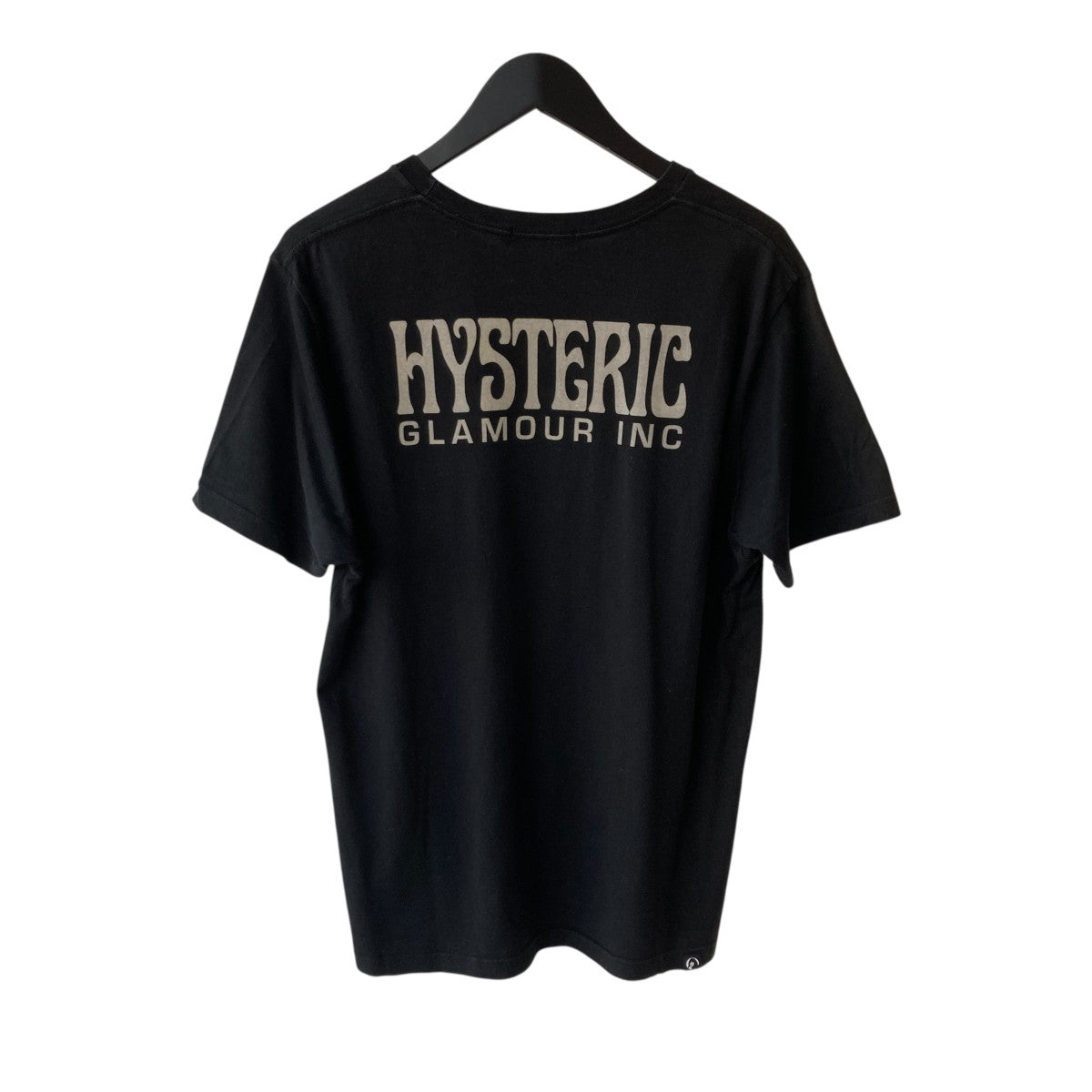 HYSTERIC GLAMOUR ブラック Tシャツ S HYSTERIC GLAMOUR - HYSTERIC MOVIE Tシャツ / ブラック | Tempt